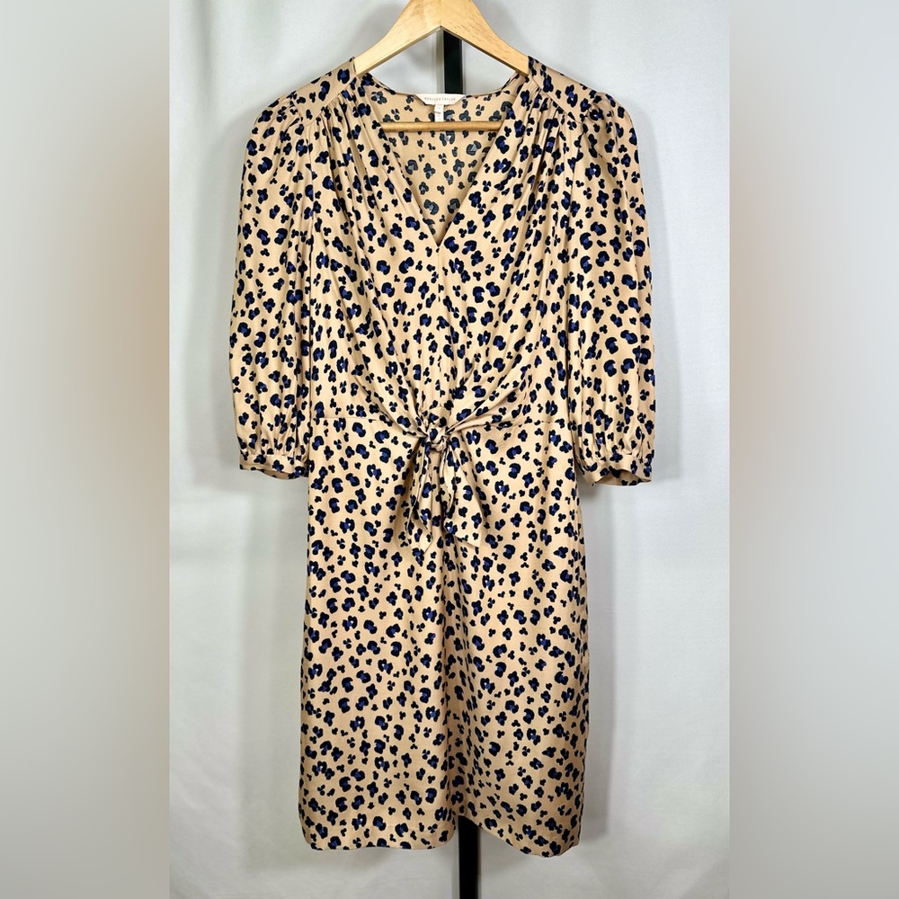 Rebecca Taylor Cheetah Print Dress Women's Size 2- $395 MSRP